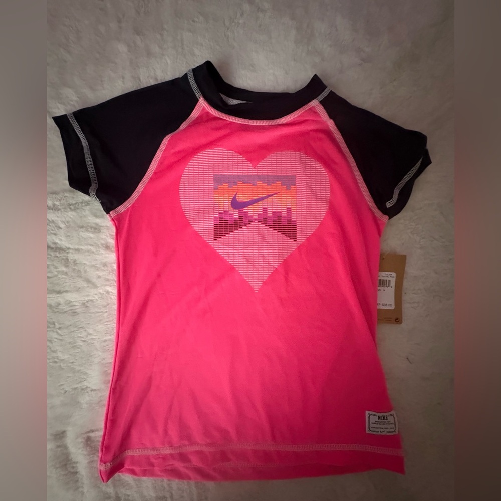 Nike Kids Swim Bikini - Pink and Black